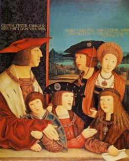 Ritratto dell'imperatore Massimiliano e la sua famiglia Ritratto dell'imperatore Massimiliano e la sua famiglia