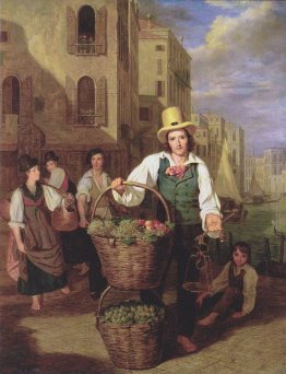 Veneziano venditore di frutta Veneziano venditore di frutta
