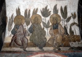 Il Giudizio Universale: Giacobbe, Abramo e Isacco in Cielo Il Giudizio Universale: Giacobbe, Abramo e Isacco in Cielo