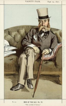 Caricatura di George Whyte Melville Caricatura di George Whyte Melville