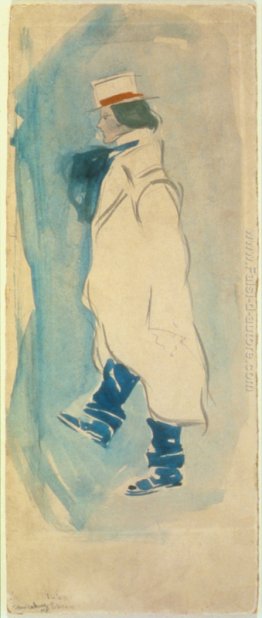 Caricatura di Everett Shinn Caricatura di Everett Shinn