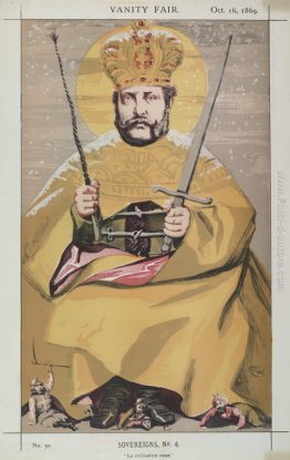 Sovrani No.40 Caricatura di Alessandro II di Russia Sovrani No.40 Caricatura di Alessandro II di Russia