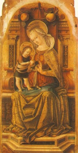 Madonna col Bambino in trono Madonna col Bambino in trono
