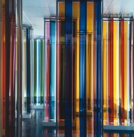 Transchromie (dalla mostra "proposizioni Cruz-Diez. Cinq sur la Transchromie (dalla mostra "proposizioni Cruz-Diez. Cinq sur la