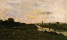 Mucche sul Rive della Senna, a Conflans Mucche sul Rive della Senna, a Conflans
