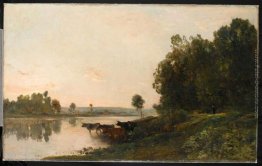 Alba, rive del fiume Oise Alba, rive del fiume Oise