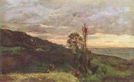 Paesaggio vicino Villerville Paesaggio vicino Villerville