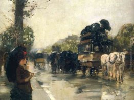 April Showers, Champs Elysees Parigi April Showers, Champs Elysees Parigi