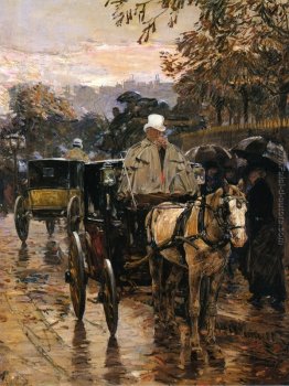 Hackney Carriage, Rue Bonaparte (noto anche come Fiacre, Rue Bon Hackney Carriage, Rue Bonaparte (noto anche come Fiacre, Rue Bon