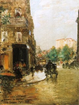 Paris Street Scene Paris Street Scene