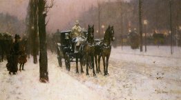 Street Scene con Carrozza Street Scene con Carrozza