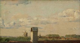 Vista da una finestra in Toldbodvej Guardando Verso la cittadell Vista da una finestra in Toldbodvej Guardando Verso la cittadell