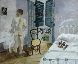 Nude in una camera da letto, ritratto di fr.Francis Rose Nude in una camera da letto, ritratto di fr.Francis Rose