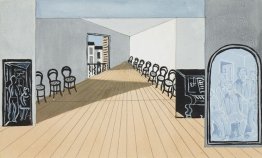 Scenografia per il balletto di Diaghilev, Romeo e Giulietta Scenografia per il balletto di Diaghilev, Romeo e Giulietta