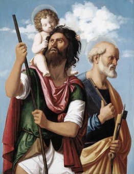 San Cristoforo col Bambino e San Pietro San Cristoforo col Bambino e San Pietro