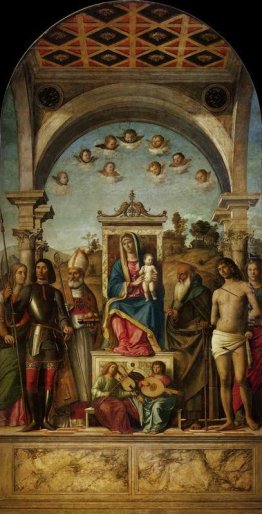 Madonna con Bambino e santi Madonna con Bambino e santi