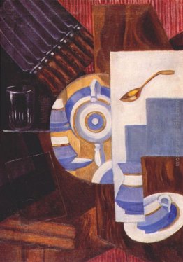 Credenza con piatti Credenza con piatti