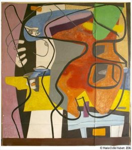 Peinture murale, 35 rue de Sèvres à Paris Peinture murale, 35 rue de Sèvres à Paris