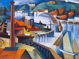 L'ingresso al bacino di marea a Bordeaux L'ingresso al bacino di marea a Bordeaux