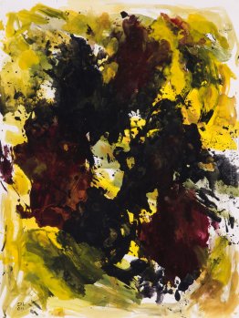 G-875 la pittura ad acquerello su carta in -abstract tecnica gou G-875 la pittura ad acquerello su carta in -abstract tecnica gou
