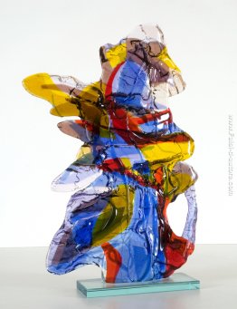 nessun titolo vetro colorato arte astratta - scultura in tecnica nessun titolo vetro colorato arte astratta - scultura in tecnica