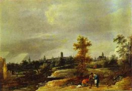Paesaggio nella periferia di Bruxelles Paesaggio nella periferia di Bruxelles