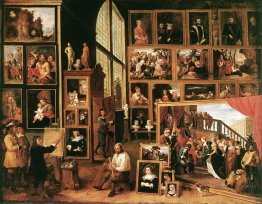La galleria dell'Arciduca Leopoldo a Bruxelles La galleria dell'Arciduca Leopoldo a Bruxelles