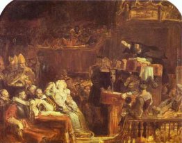 La predicazione di Giovanni Knox prima che i Signori della Congr La predicazione di Giovanni Knox prima che i Signori della Congr