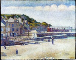 Il porto e le banchine di Port-en-Bessin Il porto e le banchine di Port-en-Bessin