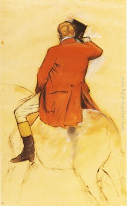 Rider in un cappotto rosso Rider in un cappotto rosso
