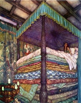 Principessa sul pisello (The Real Princess), illustrazione per l Principessa sul pisello (The Real Princess), illustrazione per l