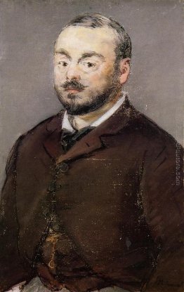 Ritratto del compositore Emmanual Chabrier Ritratto del compositore Emmanual Chabrier