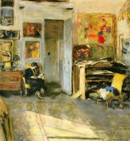 La signora Losse Hessel in Studio di Vuillard La signora Losse Hessel in Studio di Vuillard