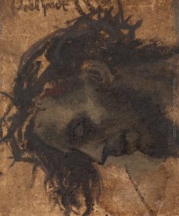 Studio per la testa di Cristo in una Crocifissione Studio per la testa di Cristo in una Crocifissione