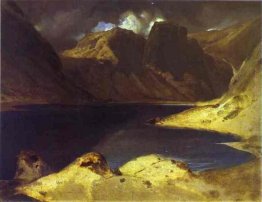 Un Lago Scena Effetto di una tempesta Un Lago Scena Effetto di una tempesta