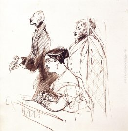 Generale Phipps, Mrs.Norton e 2 ° Barone Alvanley a teatro Generale Phipps, Mrs.Norton e 2 ° Barone Alvanley a teatro