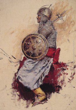 Uomo in armatura (bozzetto preparatorio per entrare nella mosche Uomo in armatura (bozzetto preparatorio per entrare nella mosche