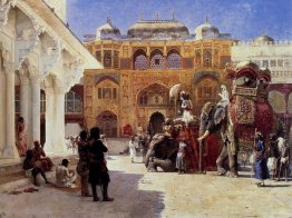 Arrivo Di principe Umberto, il Rajah, al palazzo di Ambra Arrivo Di principe Umberto, il Rajah, al palazzo di Ambra