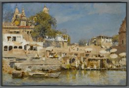 Templi e ghat di balneazione a Benares Templi e ghat di balneazione a Benares