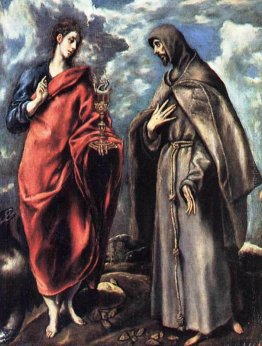 San Giovanni Evangelista e San Francesco San Giovanni Evangelista e San Francesco