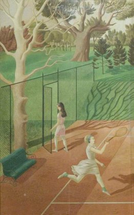 Tennis (trittico, di sinistra) Tennis (trittico, di sinistra)