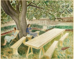 Due donne in un giardino Due donne in un giardino