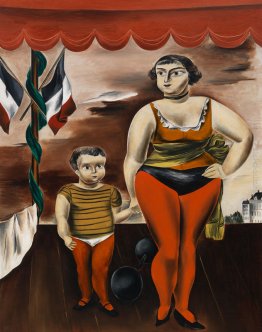Forte donna e bambino Forte donna e bambino