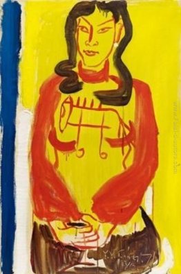 Autoritratto con cavallo Autoritratto con cavallo