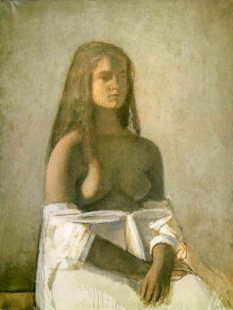 Giovane ragazza con gonna bianca Giovane ragazza con gonna bianca