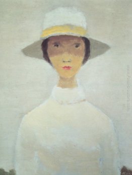 La femme au chapeau blanc La femme au chapeau blanc