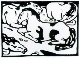 Riposo dei cavalli Riposo dei cavalli