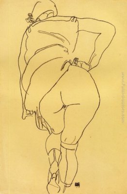 Semi Nude, vista posteriore Semi Nude, vista posteriore