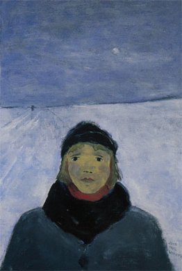 Jeune fille, l'hiver Jeune fille, l'hiver
