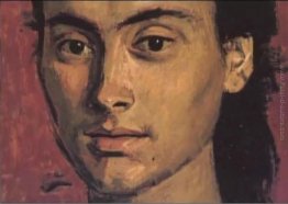 Ritratto di una ragazza, particolare Ritratto di una ragazza, particolare